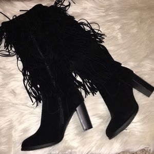 Fringe Boots